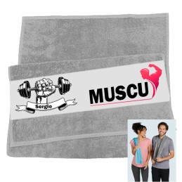 serviette de sport fitness personnalisée