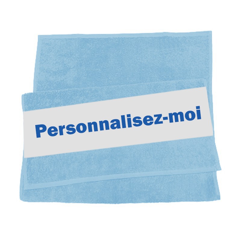 serviette de sport 30x50cm personnalisable