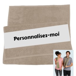 serviette de sport personnalisée
