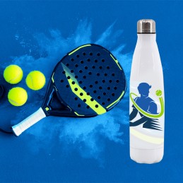 gourde bouteille padel personnalisée