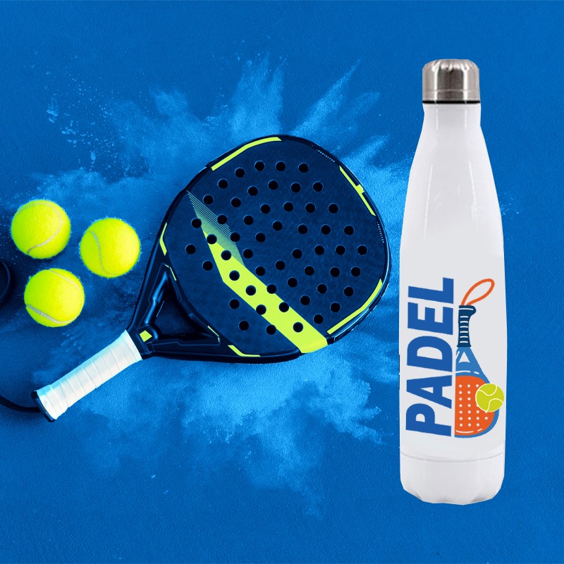 gourde bouteille padel personnalisée