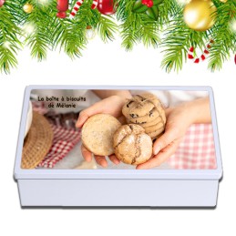 boîte à biscuits personnalisée