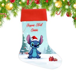 Chaussette de Noël Stitch
