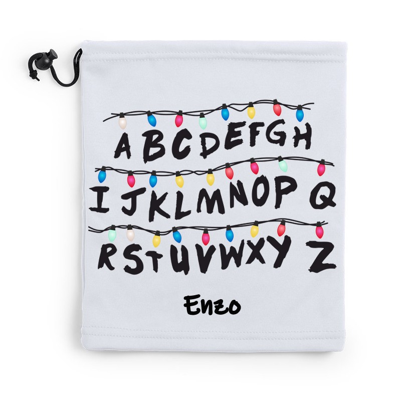 Cache cou Stranger things personnalisé