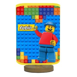 Lampe carrée lego