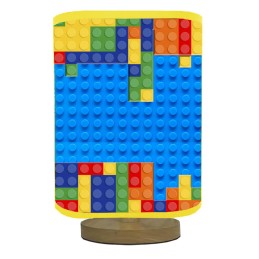 Lampe carrée lego