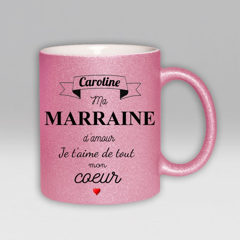 Mug marraine personnalisé