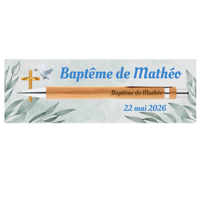 Cadeau baptême personnalisé