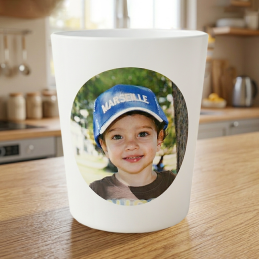 Gobelet enfant personnalisé avec photo et prénom