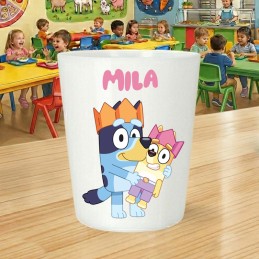 Gobelet enfant Bluey personnalisé