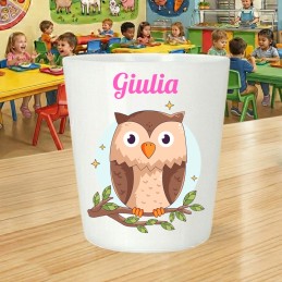 Gobelet enfant personnalisé avec prénom - Verre cantine