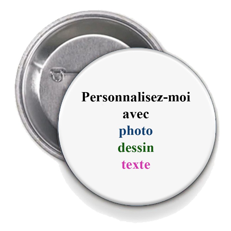 Badge EVJF personnalisé
