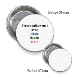 Badge personnalisable