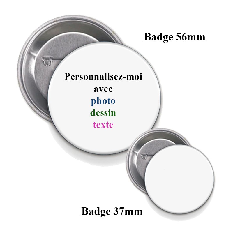 Badge personnalisable