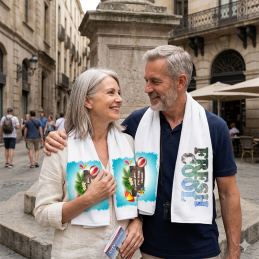 Serviette tissu refroidissant