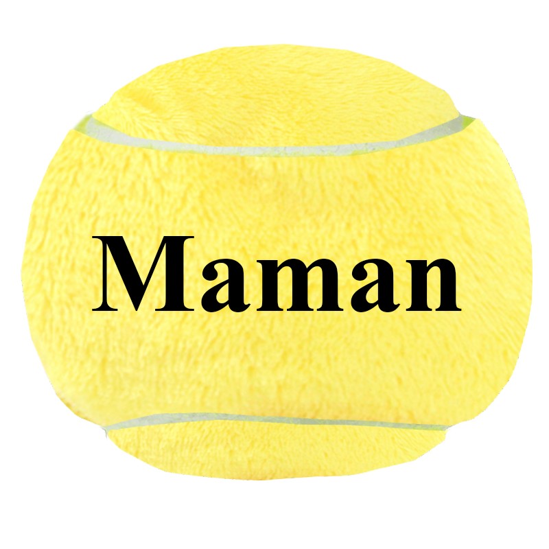 peluche tennis nettoyeur d'écran personnalisée