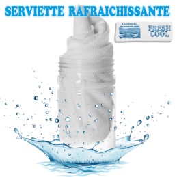 Serviette rafraîchissante personnalisée