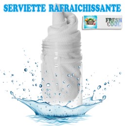 Serviette rafraîchissante personnalisée