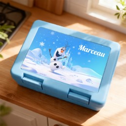 Boîte à goûter personnalisée Olaf