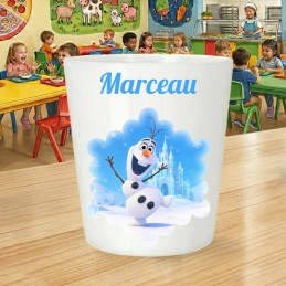 Gobelet enfant personnalisé Olaf