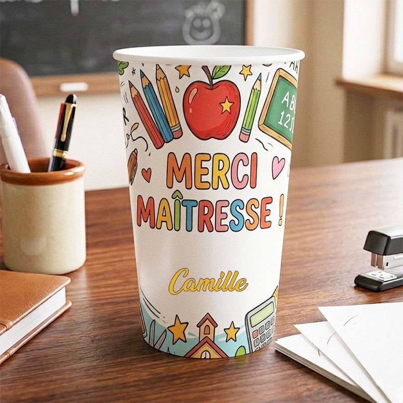 Gobelet personnalisé Maîtresse