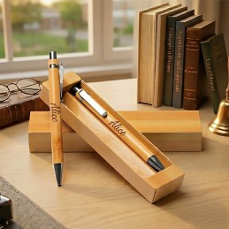 Stylos Bambú personnalisés