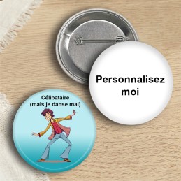 Badge mariage personnalisé - Badge prénom