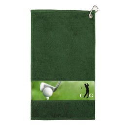 Serviette de golf personnalisée