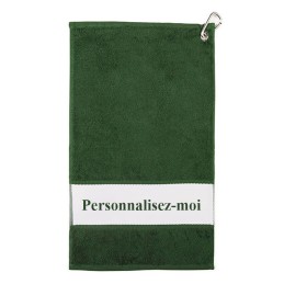 Serviette de golf personnalisée