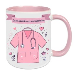 Mug Remerciement Infirmière