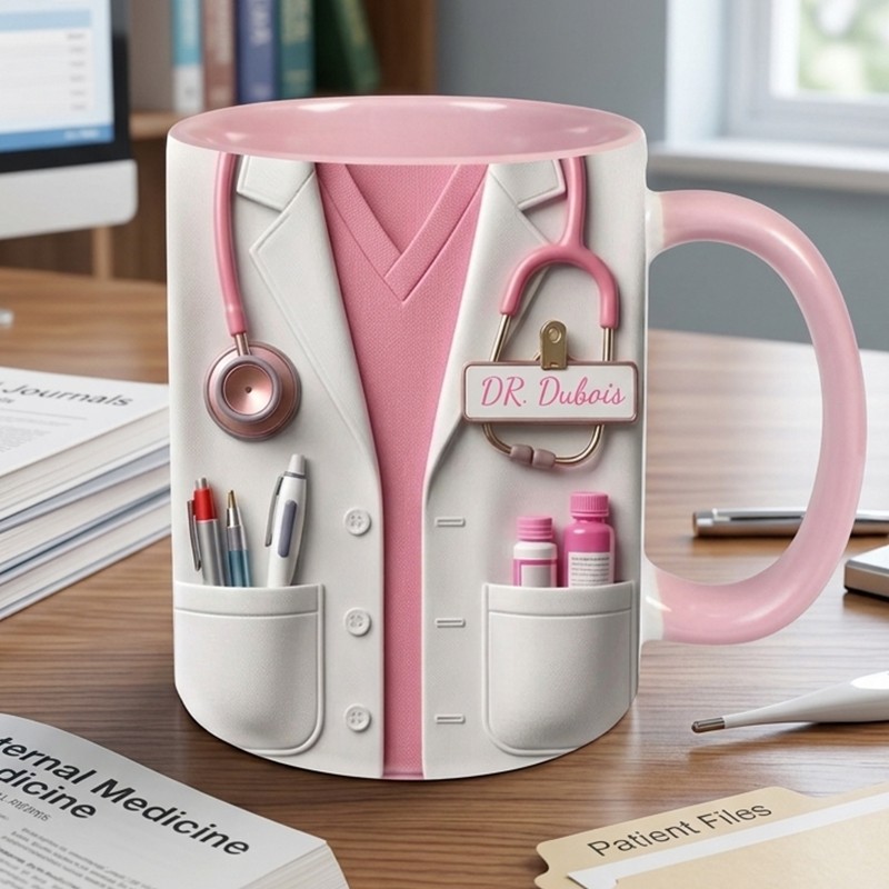 Mug Doctoresse 3d