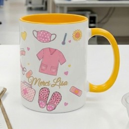Mug aide soignante cadeau de remerciement personnalisé
