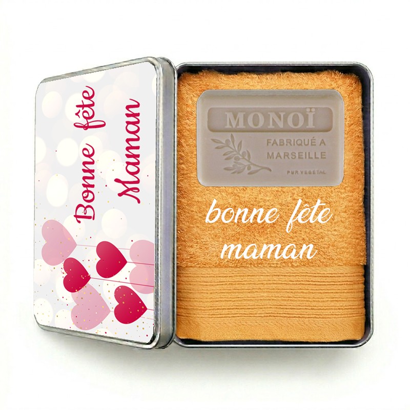 Coffret cadeau fête des mères personnalisé