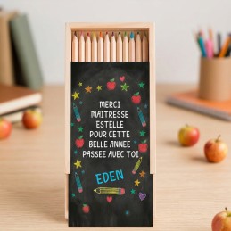 Boîte à Crayons Maîtresse