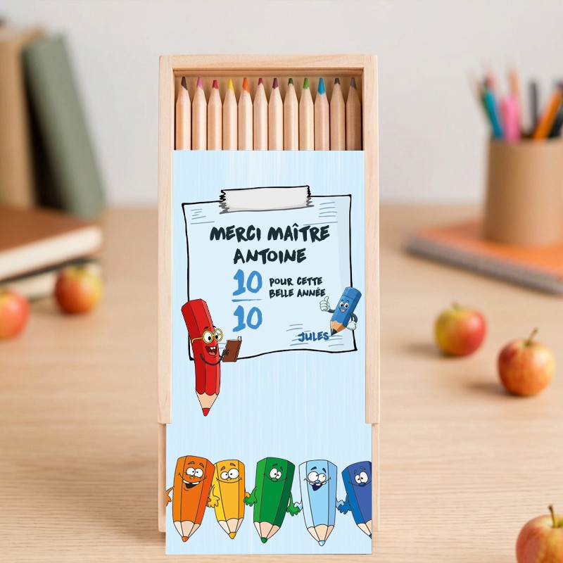 Boîte à Crayons Maître
