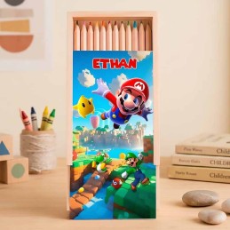 Boîte à Crayons Mario Bros