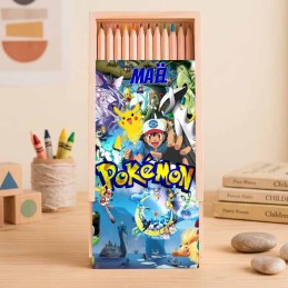 Boîte à Crayons Pokémon