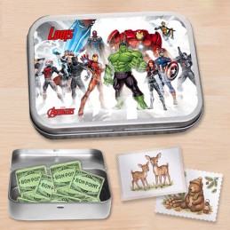 Boite à bon points Avengers personnalisée