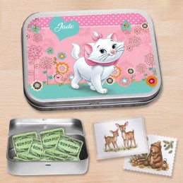 Boite à bon points personnalisée chat Disney