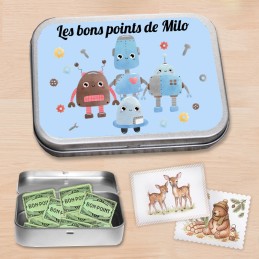 Boite à bons points personnalisée