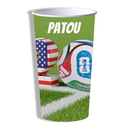 Gobelet football mondial 2026 personnalisable