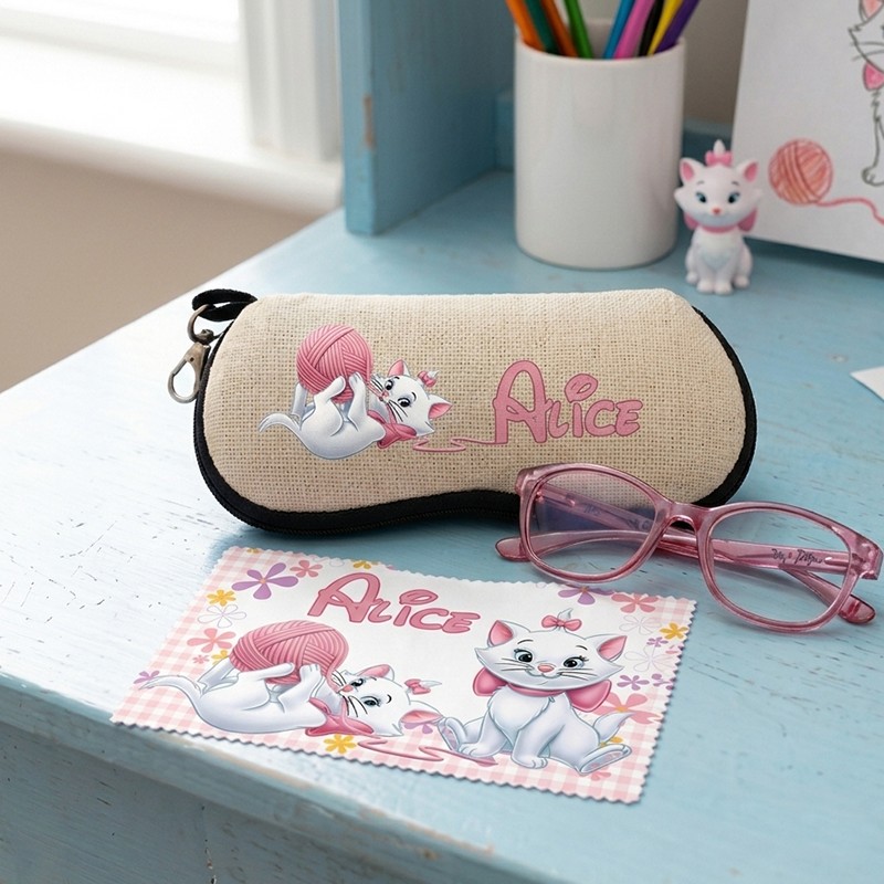 Etui lunette enfant personnalisé Marie