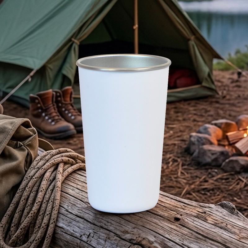 Gobelet de camping en inox
