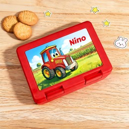 Boite à gouter personnalisée tracteur