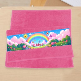 Serviette visage enfant personnalisée