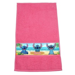 Serviette visage enfant Stitch