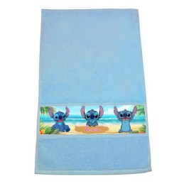 Serviette visage enfant Stitch