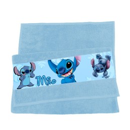 Serviette visage enfant Stitch