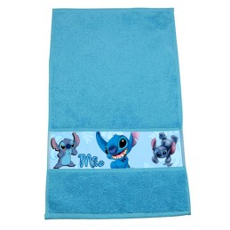 Serviette visage enfant Stitch