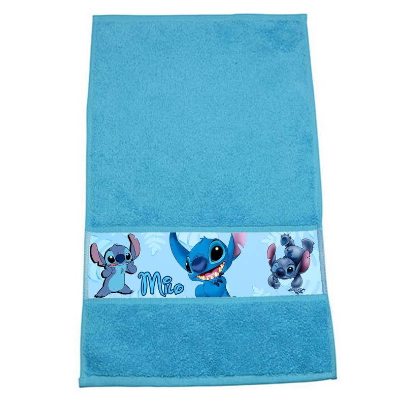 Serviette visage enfant Stitch